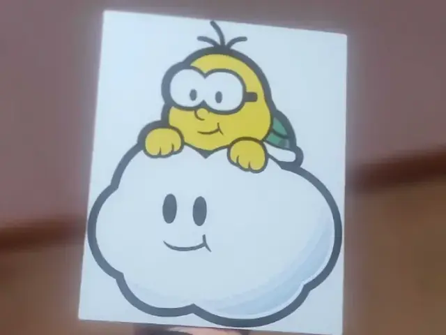 HueForge model: Lakitu Mario by Poly3D