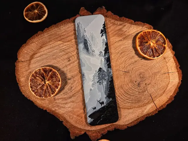 HueForge model: Guardians of the Pass bookmark by EternalDesigns3D