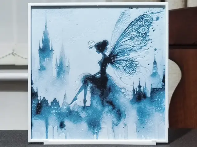 HueForge model: Chaotic Fairy (1) - HueForge 3 Color by BoDad