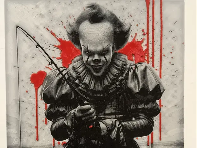 HueForge model: IT - PennywiseHueforge by 3DNesy