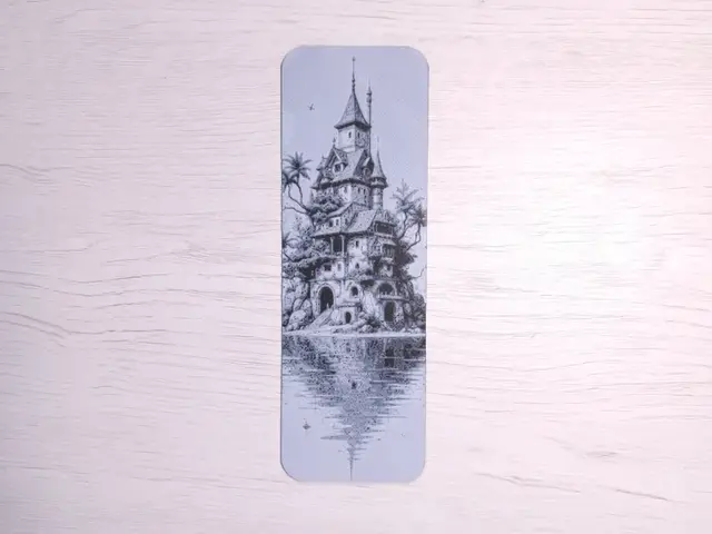 HueForge model: House Island Bookmark by Atrus Design