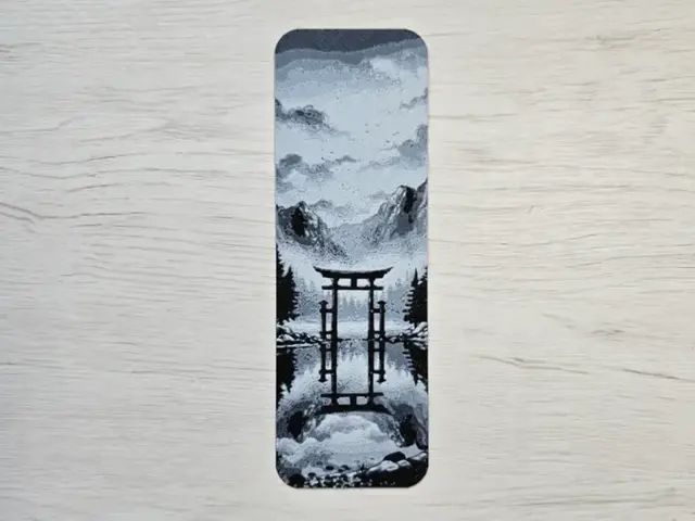 HueForge model: Gate Tori Bookmark by Atrus Design