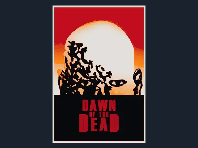HueForge model: Dawn of the Dead (Movie Poster - HueForge) by HugheCraft