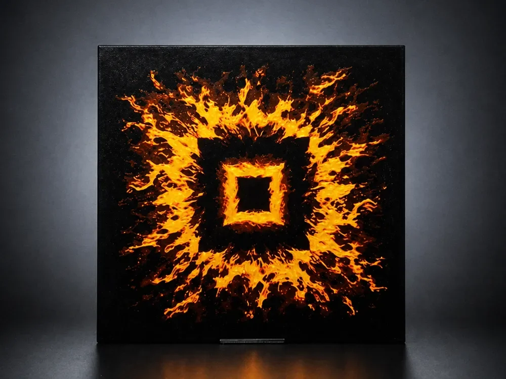 Flaming Abyss - The Eternal Core by Aleksandr HueForge model: Flaming Abyss - The Eternal Core by Aleksandr