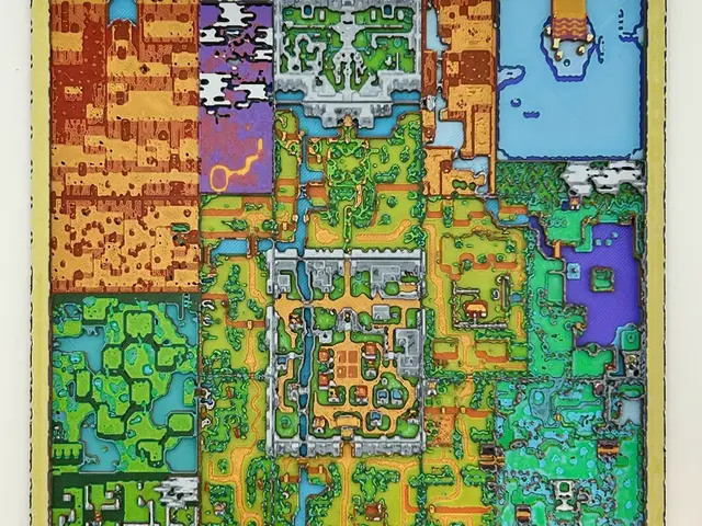 HueForge model: The Minish Cap Hyrule World Map HueForge by CreativeDestructions