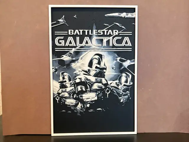 HueForge model: Battlestar Galactica Cylons Hueforge by Estiv