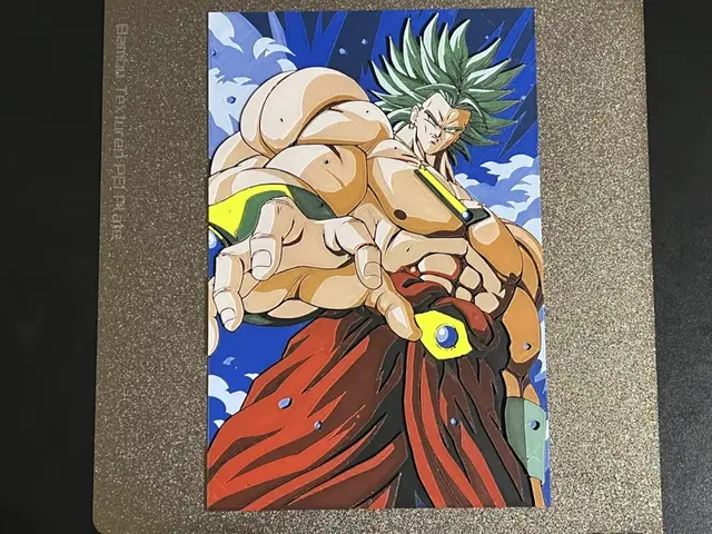 HueForge model: Broly Dragon Ball Hueforge by FantasyZ