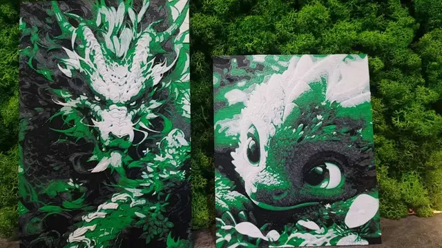 Baby Dragon / Adult Dragon