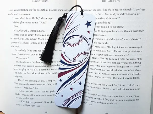 Bookmark, Baseball Theme