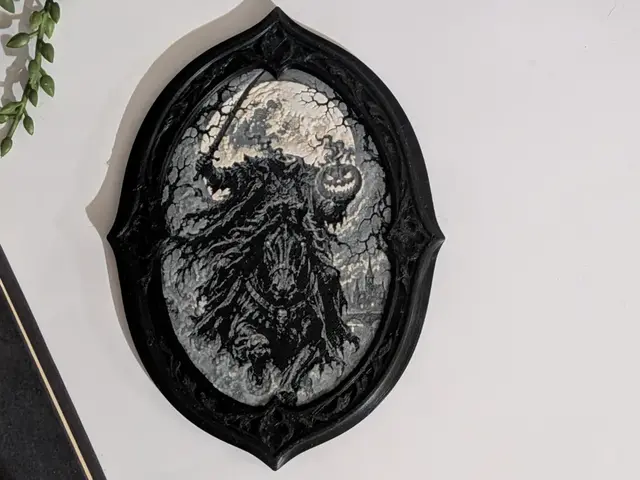 Headless Horseman Gothic Framed HueForge