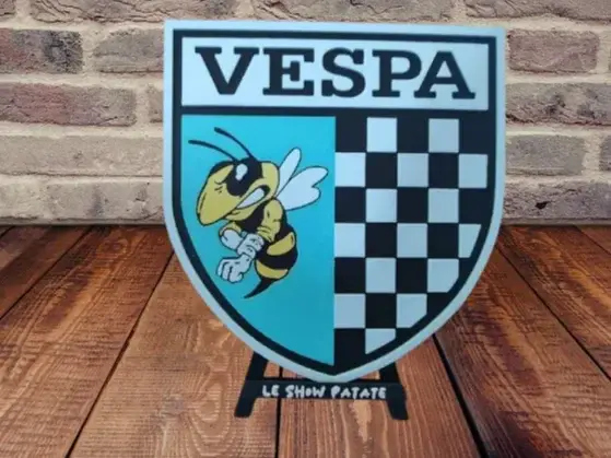 HueForge model: Logo Vespa Hueforge by leshowpatate