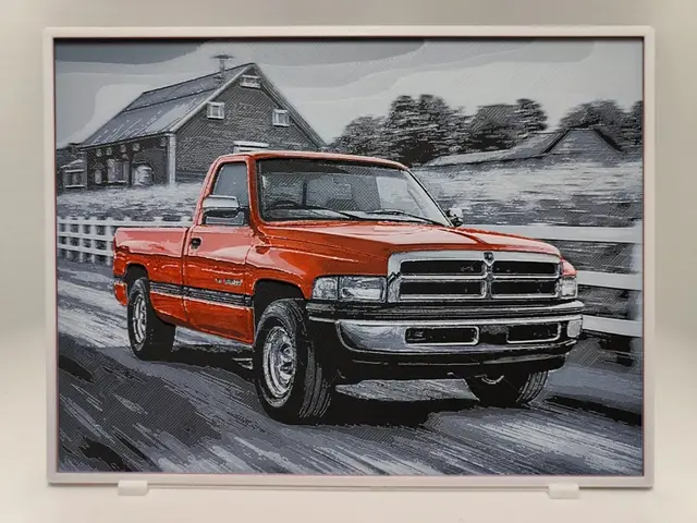 HueForge model: Dodge Ram 1500 - Hueforge by BeaN