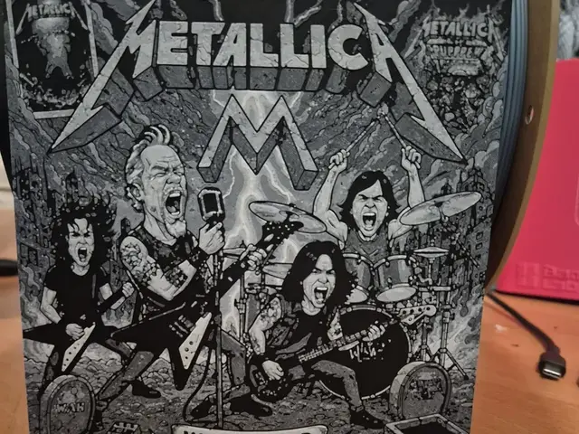 HueForge model: metallica 4 hueforge by Buntsta