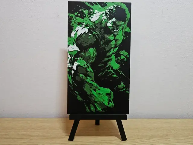 HueForge model: Hulk/Red Hulk Hueforge by Opao