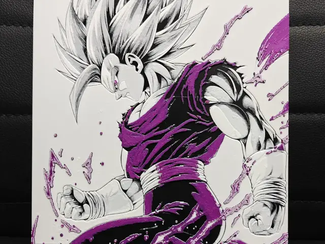 HueForge model: Gohan Beast Form by TheHueforgeLady