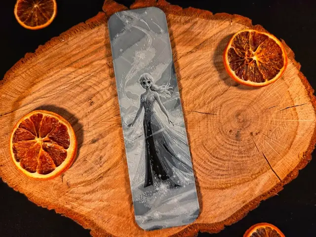 HueForge model: Frozen Elsa 1 bookmark by EternalDesigns3D