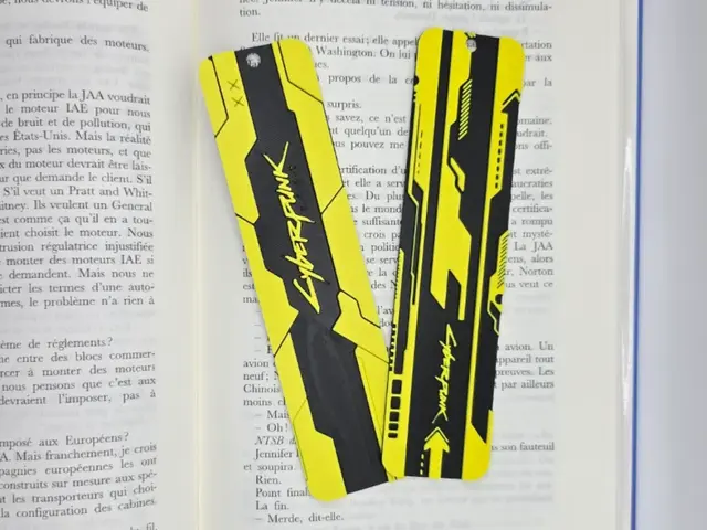 HueForge model: Bookmark Cyberpunk by Kactus Fpv