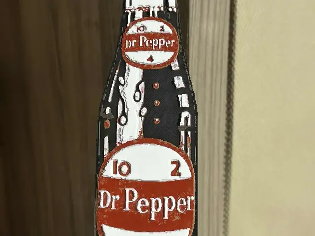 HueForge model: Dr Pepper vintage bottle Hueforge by Cré'Art 3D