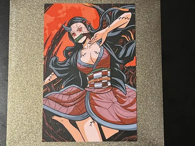 HueForge model: Nezuko Demon Version Demon Slayer Hueforge by FantasyZ