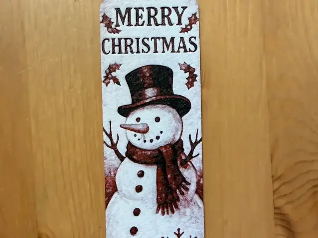 HueForge model: Merry Christmas Bookmark by Morganja