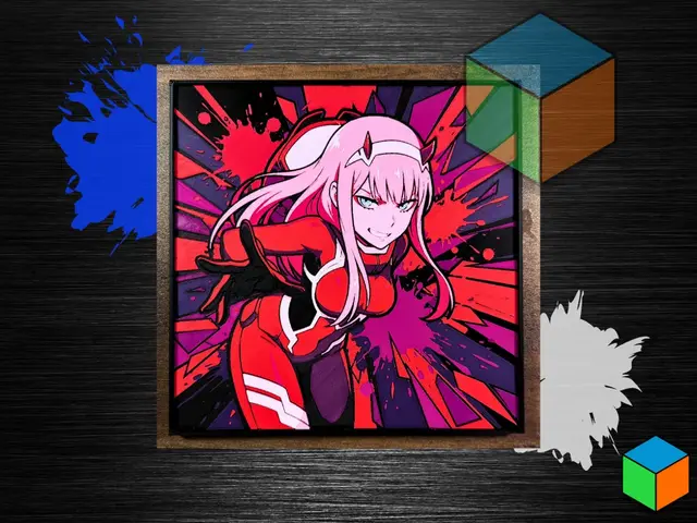 HueForge model: Zero Two — HueForge | Darling in the Franxx by 3D Prints By Vic