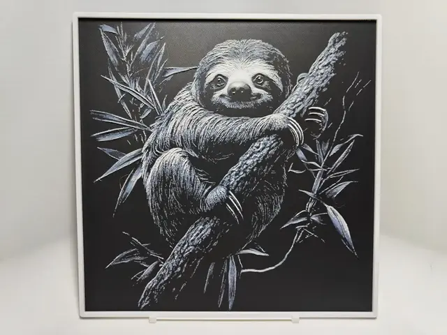 HueForge model: Sloth - Hueforge by BeaN
