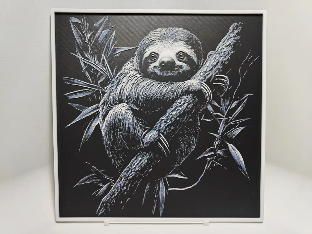 Sloth - Hueforge by BeaN HueForge model: Sloth - Hueforge by BeaN