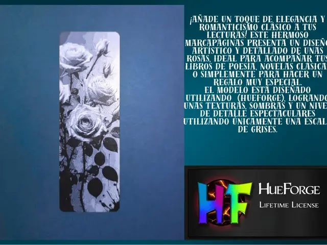 Bookmark Elegant Roses
