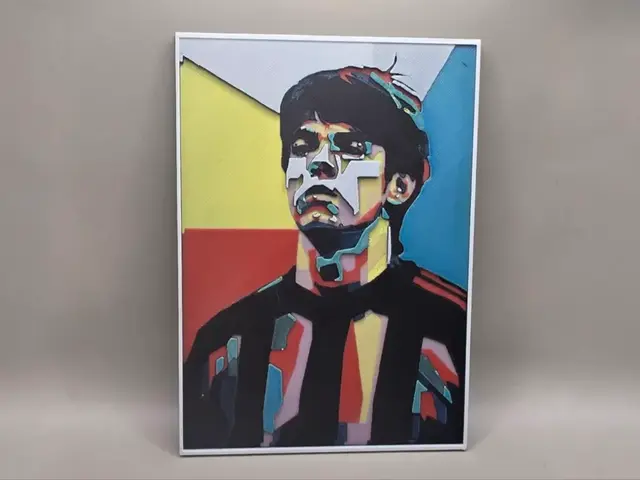 HueForge model: Kakà PopArt - HueForge by keko