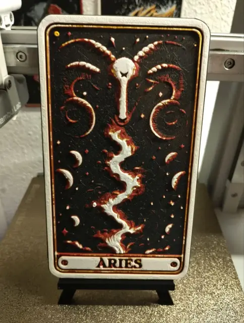 HueForge model: ARIES by FYTY112