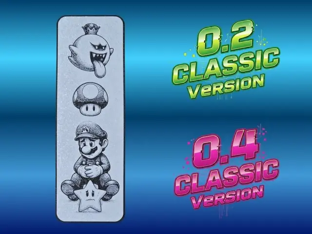HueForge model: Super Mario Bookmark by Atrus Design