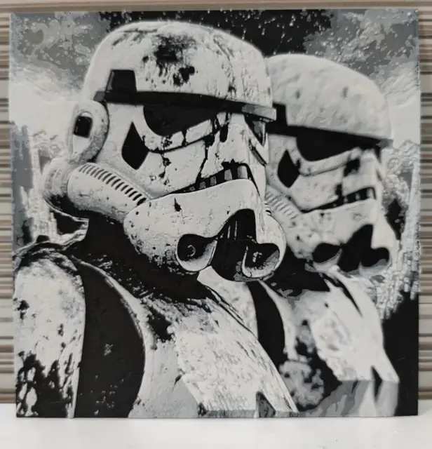 Hueforge realistic imperial warrior