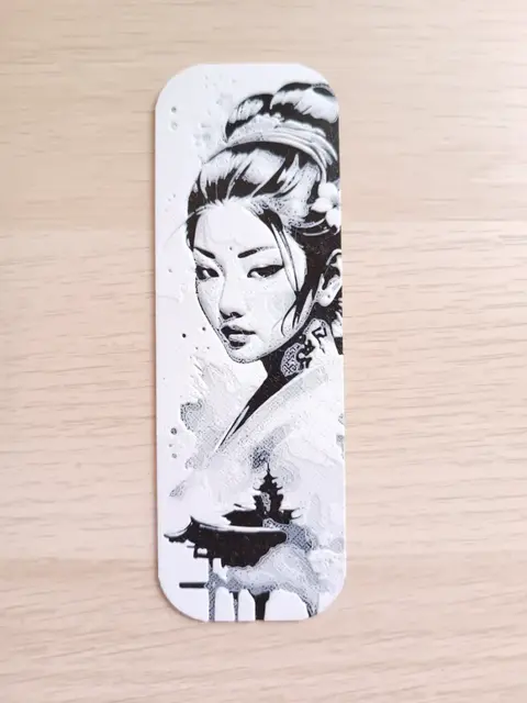 HueForge model: Geisha Bookmark by Atrus Design