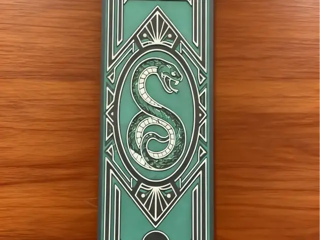 HueForge model: Slytherin Dungeon Bookmark by The SkyLab 3D