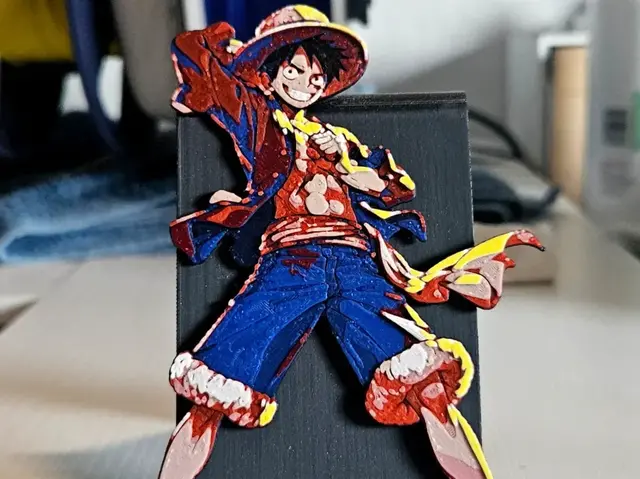 HueForge model: One Piece Luffy by Mano's 3d_Art