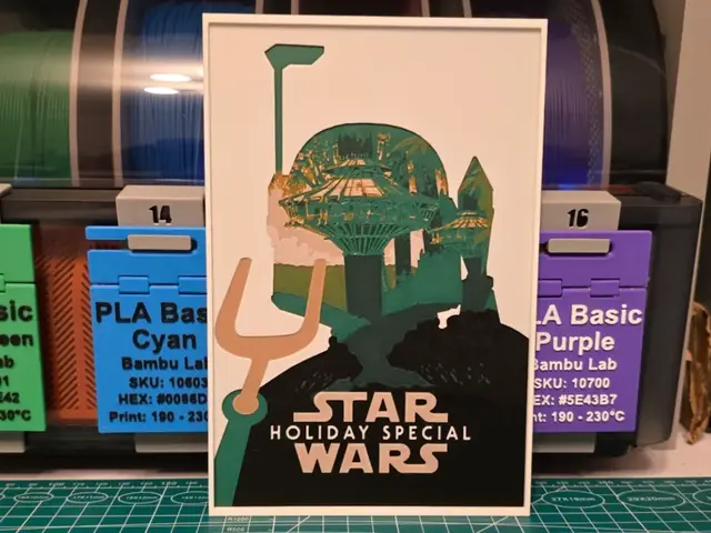 Star Wars Holiday Special Poster - Hueforge Art