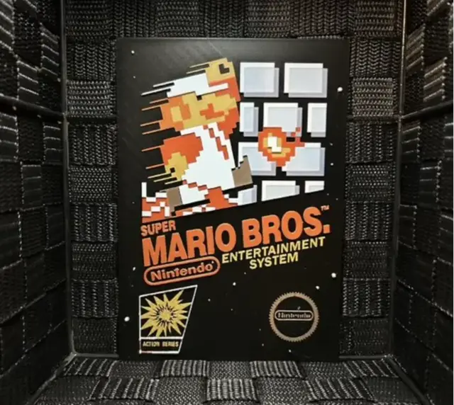 HueForge model: Hueforge Game Poster - Super Mario Bros. - by JoDau