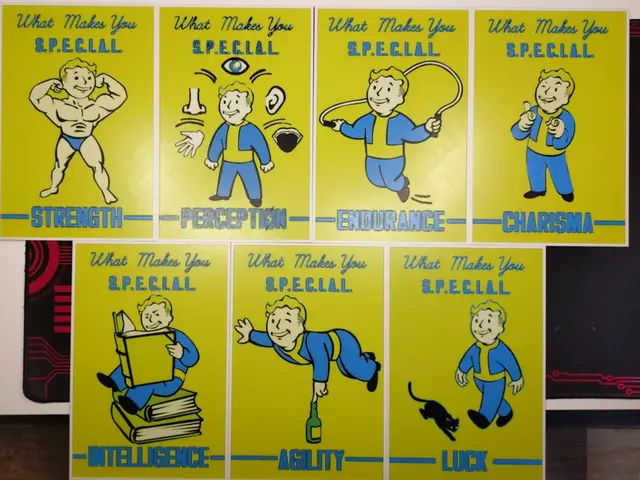 HueForge model: Fallout S.P.E.C.I.A.L Collection by Asgar3D