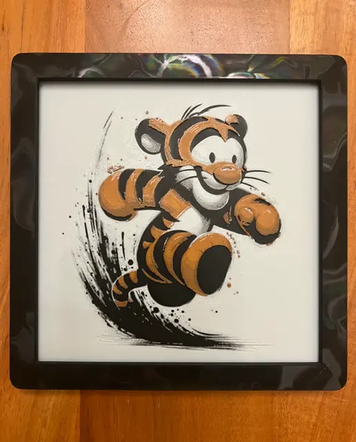 HueForge model: Baby Tigger by JustBe 3D Printing