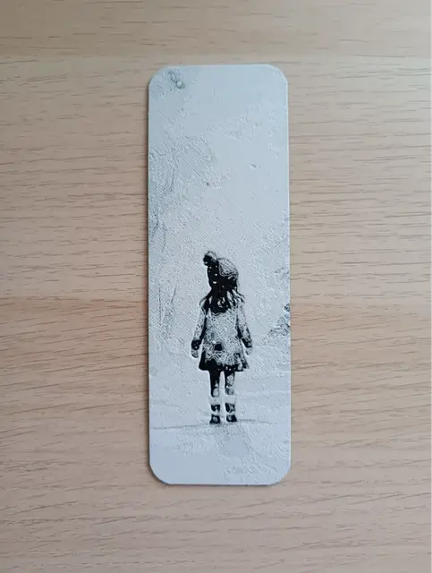 HueForge model: Girl Snow Bookmark by Atrus Design