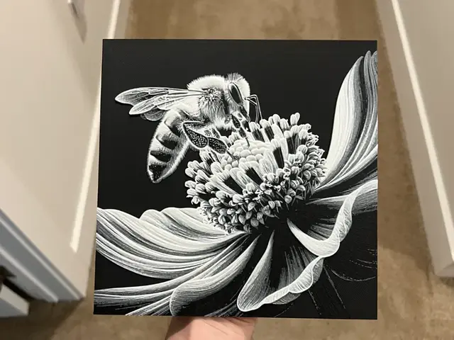 HueForge model: Bee Art Hueforge by RP47 Designs