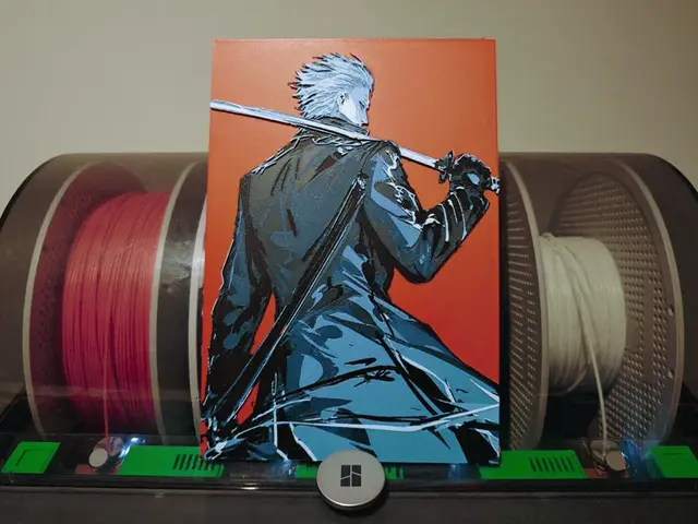 HueForge model: Vergil - Devil May Cry DMC by Razel
