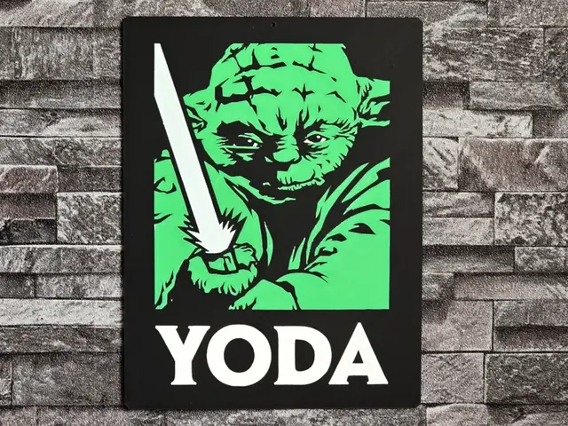 HueForge model: Hueforge Yoda StarWars by StefBull85