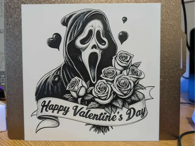 HueForge model: Scream For Valentines by 3dGlow