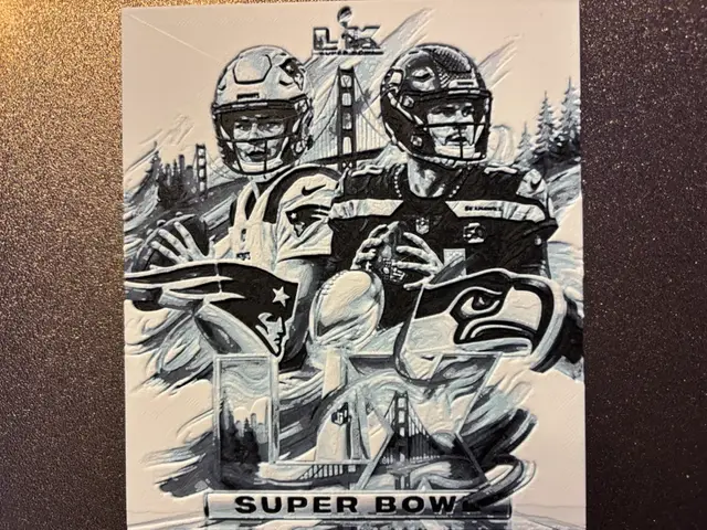 Super Bowl LX - Patriots vs Seahawks 2026 Hueforge