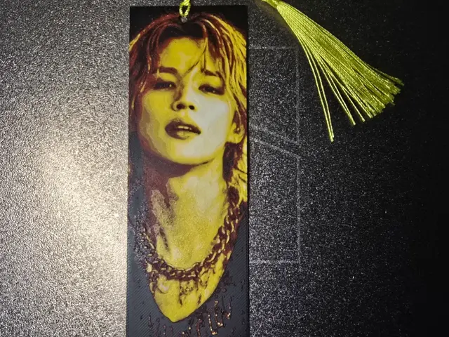 HueForge model: BTS Bookmark - Jimin by 3D-Mentiel