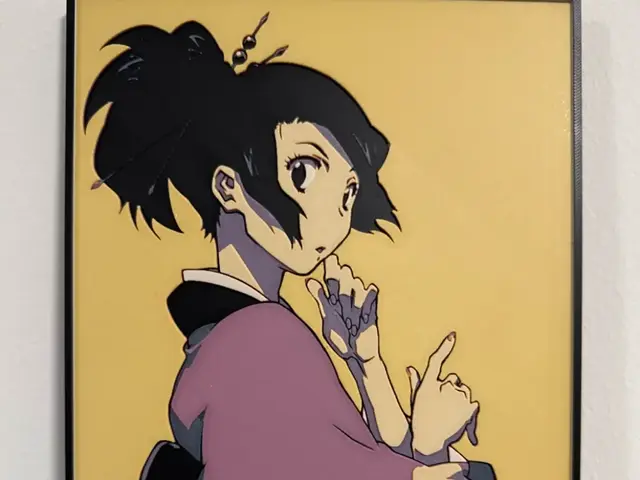 HueForge model: Samurai Champloo - Fuu - Hueforge by Strata Prints