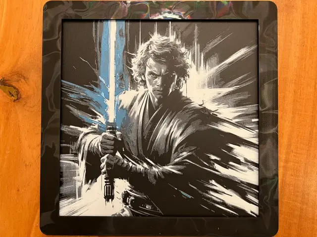 HueForge model: Anakin Skywalker by JustBe 3D Printing