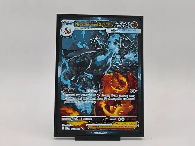 HueForge model: Mega Charizard X ex #125 Hueforge by Loki