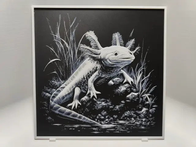 HueForge model: Axolotl - Hueforge by BeaN